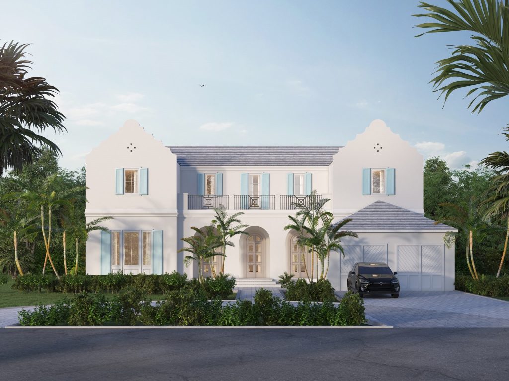 Render of home in West Palm Beach