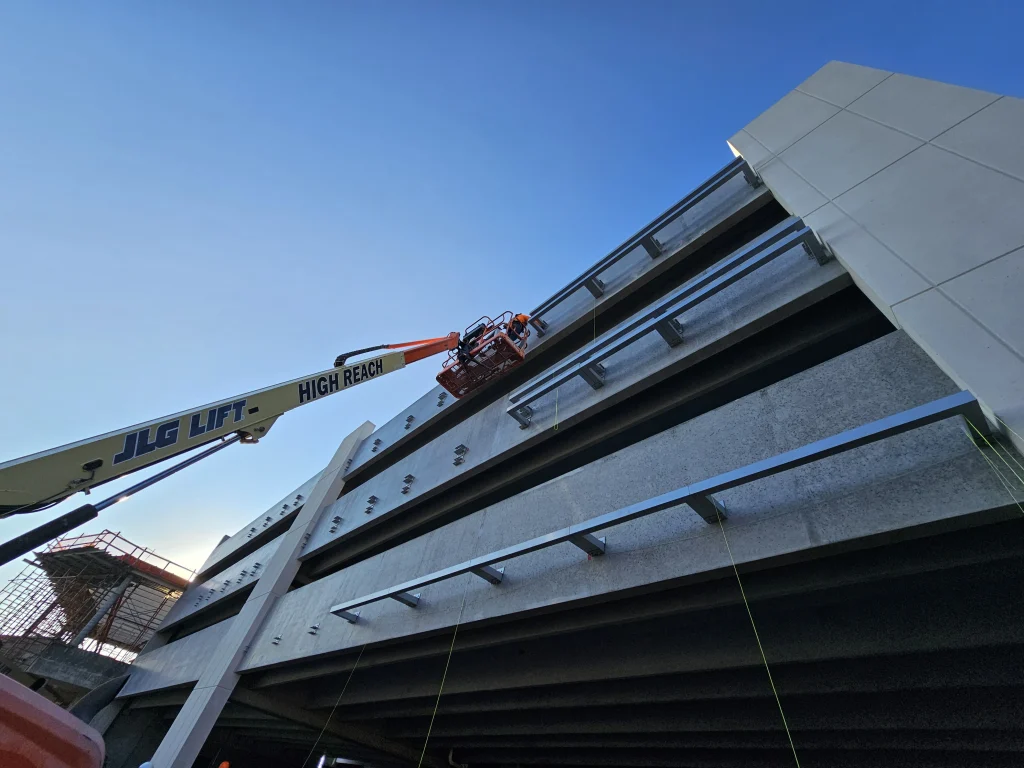 Garage Screen Construction Phase
