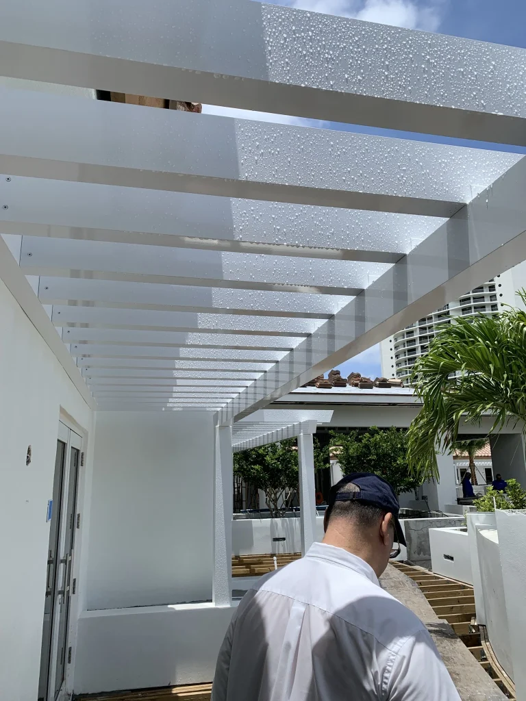 Custom Aluminum Trellises in Aventura, Florida 4