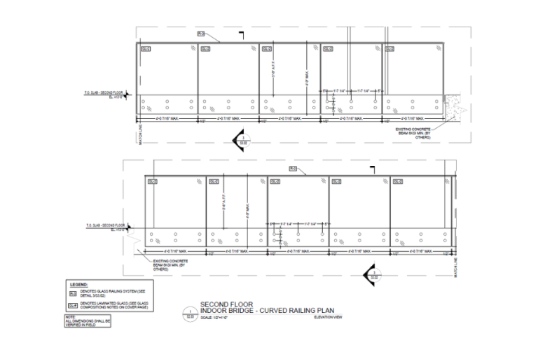Cantilever Stair and Glass Railings