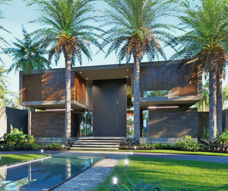 Two-Story Miami House