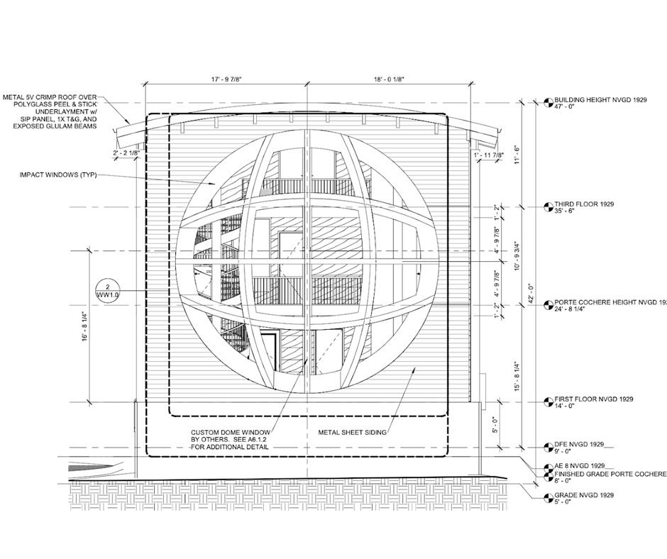 Custom Curved Glazing System 6