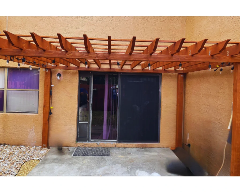 Construction work on site